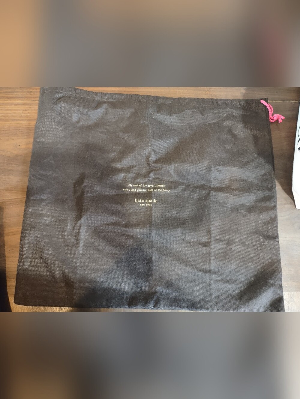 Kate Spade Drawstring Dust Bag